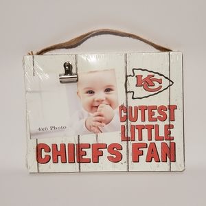 Kansas "Cutest Little Chief's Fan" Wall Hanger♡